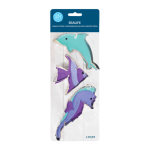 Sealife 3 Pc Cookie Cutter Set
