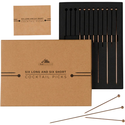 Combo Picks 6pc Short/6pc Long Copper