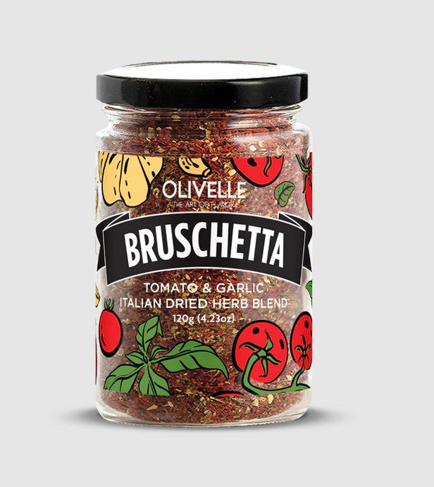 Signature Dried Herb Blend Bruschetta