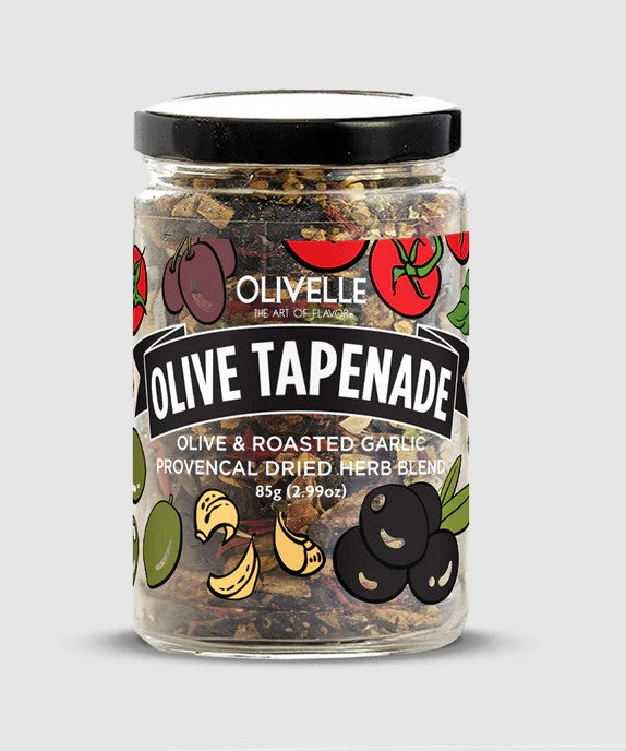 Signature Dried Herb Blend Olive Tapenade