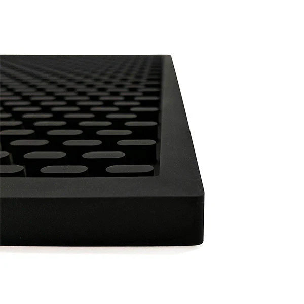 Silicone Bar Mat 12x18 Black