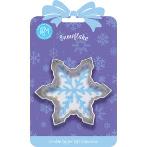 Snowflake Cookie Cutter 3" Carded