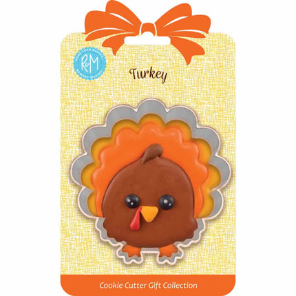 Turkey Cookie Cutter 3.5" Carded