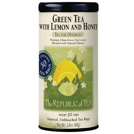 Republic of Tea Green Tea with Lemon & Honey