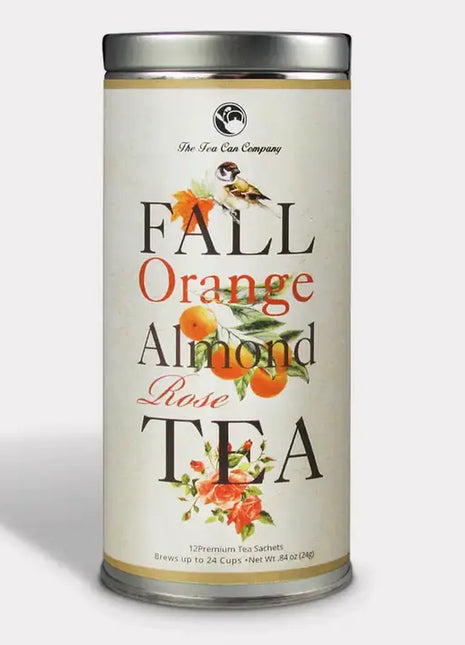 Fall Orange Almond Rose Tea IA