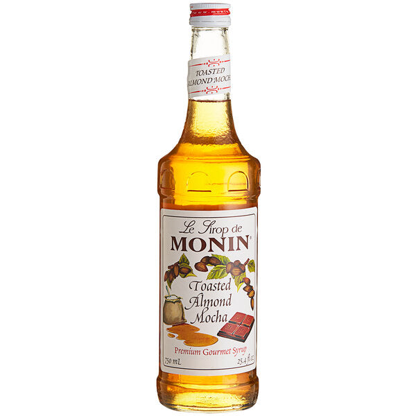 Monin Toasted Almond Mocha Flavoring Syrup