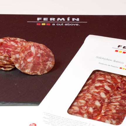 Iberico Salchichon (Salami Style Sausage) Sliced 2oz