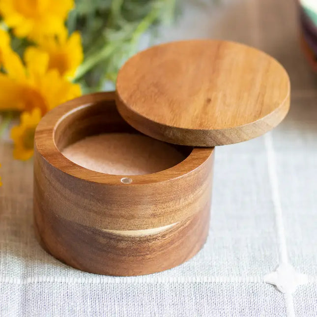 Acacia Salt Box