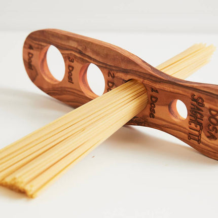 Italian Olivewood Spaghetti Measure