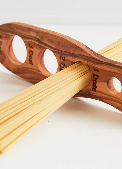 Italian Olivewood Spaghetti Measure