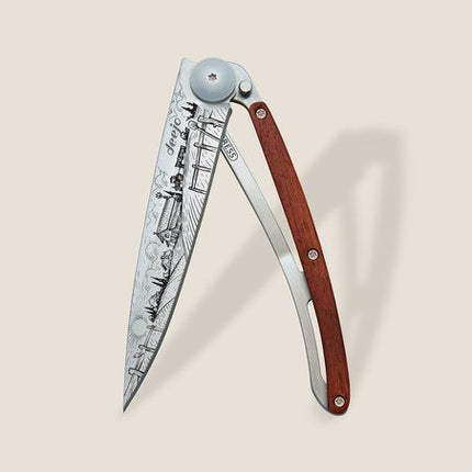 37g, Knife Farmer Coral Wood, Grey