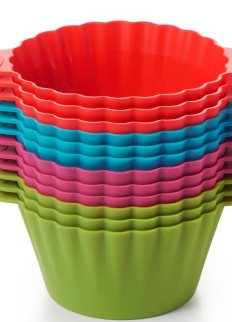 Silicone Baking Cups (12 Pack)
