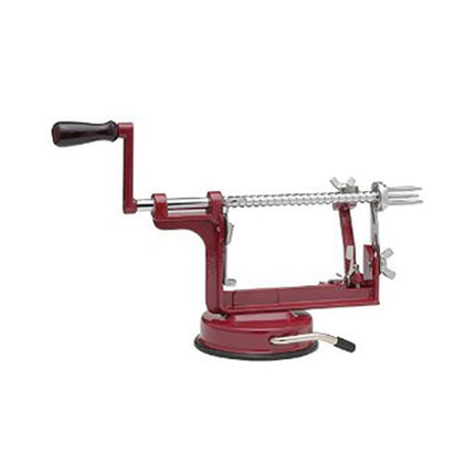 Apple Peeler With Suction Base Red