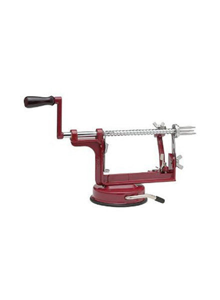 Apple Peeler With Suction Base Red