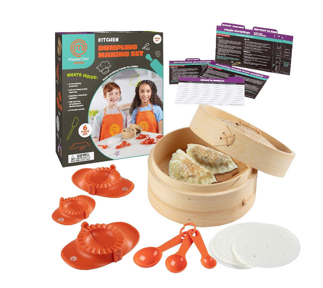 Master Chef Dumpling Press And Steamer Basket Set