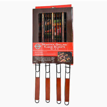 NS Grilling Kabob Baskets Set Of 4