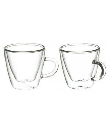 Turin Double Walled Espresso Glassware with Handle