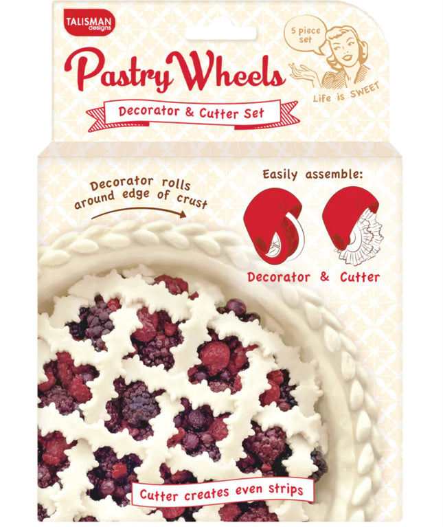 Pastry Wheels Decorator and Cutter Set