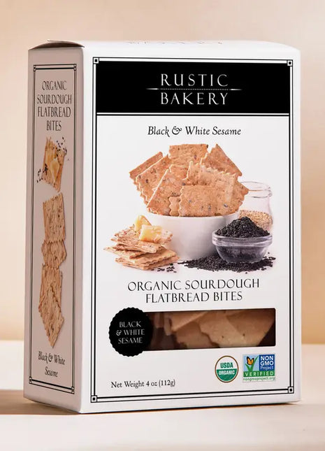 Bites Black And White Sesame Box
