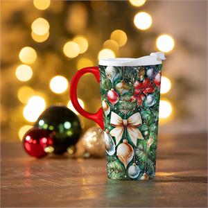 Ceramic Travel Cup Joyful Traditions