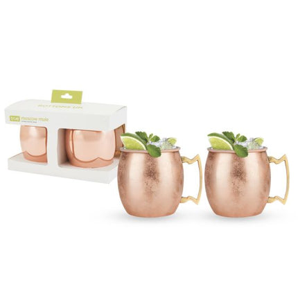 Moscow Mule Copper Cocktail Mug Set Of 2