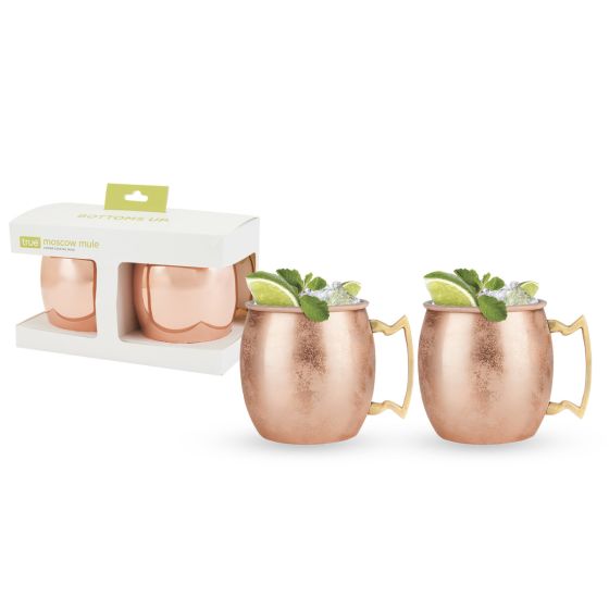 Moscow Mule Copper Cocktail Mug Set Of 2
