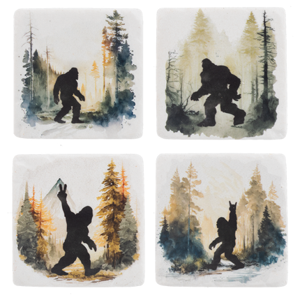 Bigfoot Coaster Set