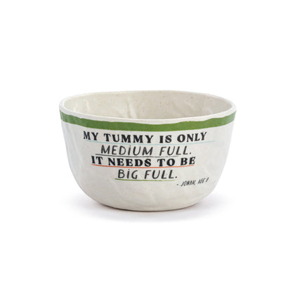 Big Full Melamine Snack Bowl