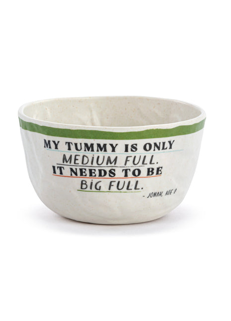 Big Full Melamine Snack Bowl