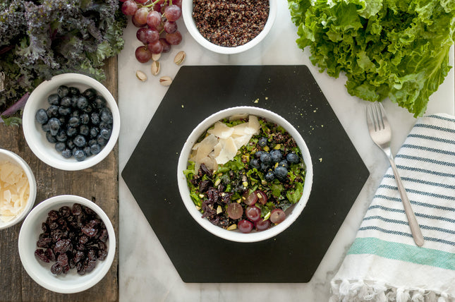 Display Hexagon Series Board 13 x 11.25in Slate DC