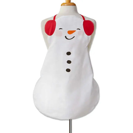 Kid's Apron Snowman
