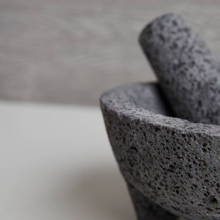 7'' Molcajete with Tortilla Basket