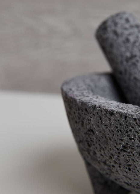 7'' Molcajete with Tortilla Basket