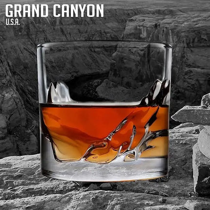 Peaks Whiskey Glasses Set/2