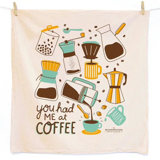 Dish Towel Coffee