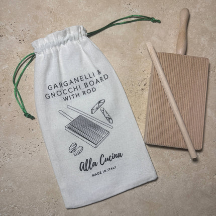 Italian Beechwood Gnocchi and Garganelli Board