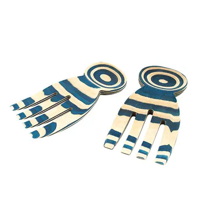 Pakka Wood Salad Hands 5"