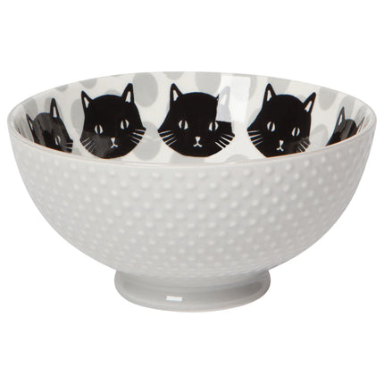 Stamped Bowl Medium Feline Fine