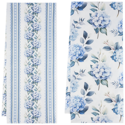 Tea Towel - Blue Hydrangea