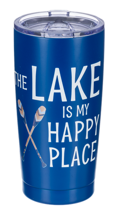 Tumbler -"Lake Is My Happy Place"
