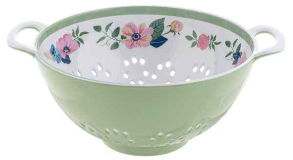 Cottagecore Berry Bowl - Green Floral