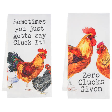 Tea Towel - Chicken Humor