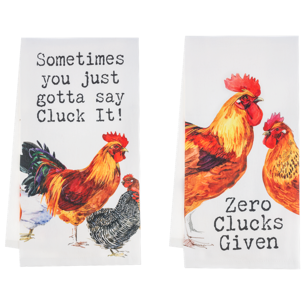 Tea Towel - Chicken Humor