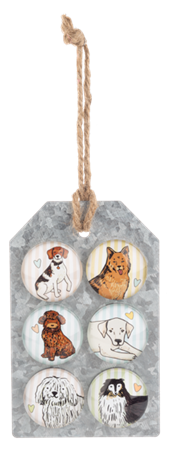 Magnets - Colorful Dogs