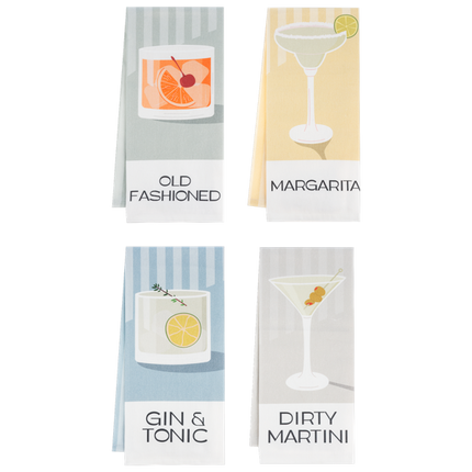 Tea Towel - Cocktail Recipe