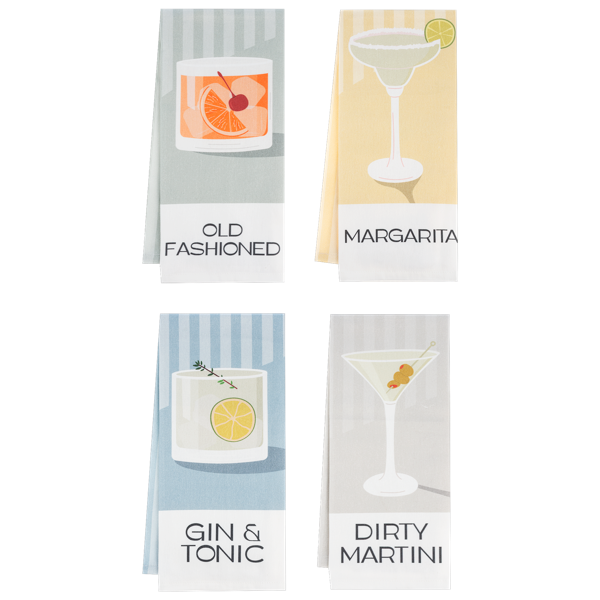 Tea Towel - Cocktail Recipe