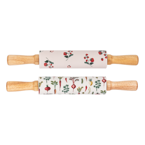 Rolling Pin Heirloom Vegetable/Strawberry