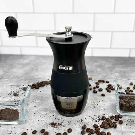 The London Sip Manual Ceramic Burr Coffee Grinder