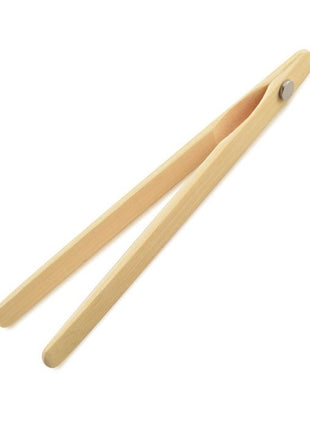 Bamboo Toaster Tongs w/ Magnet