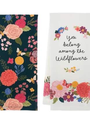 Flower Fields Tea Towel